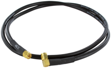 Antenna cable 0° to 90° - 10 m - SMA  57045
