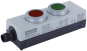 Reset button with 2 illuminated push buttons 